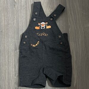 Disney Tigger Charcoal Overalls